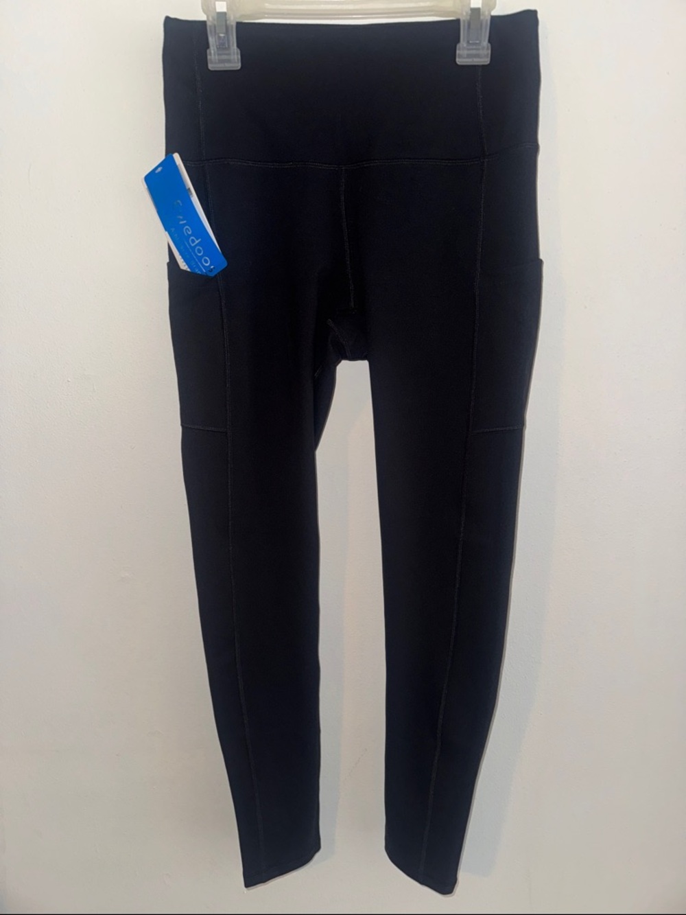 Black Leggings with Side Pockets